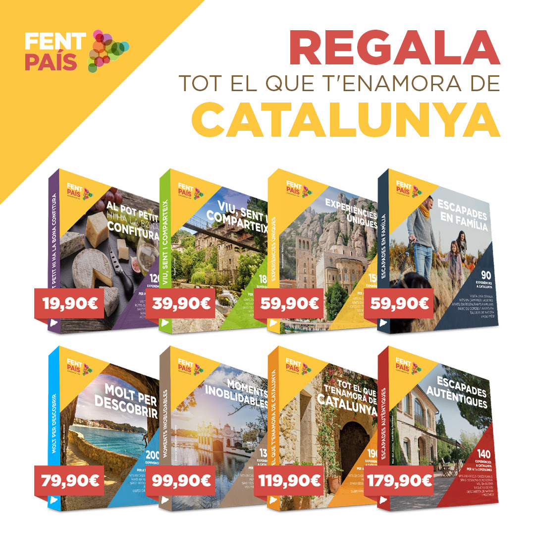 Regala tot el que t'enamora de Catalunya