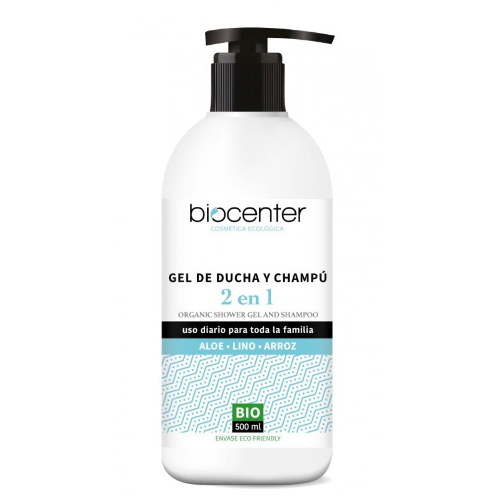 Gel de dutxa i Xampú 2 en 1 Ecològic