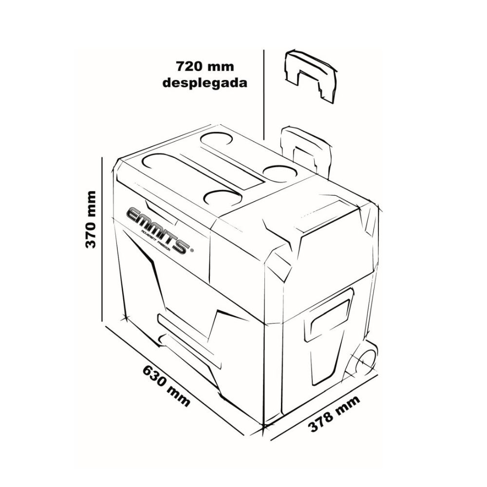 Nevera Emmits 30L. 1  - miniatura