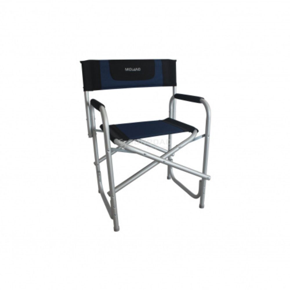 Silla de director Negro/Azul