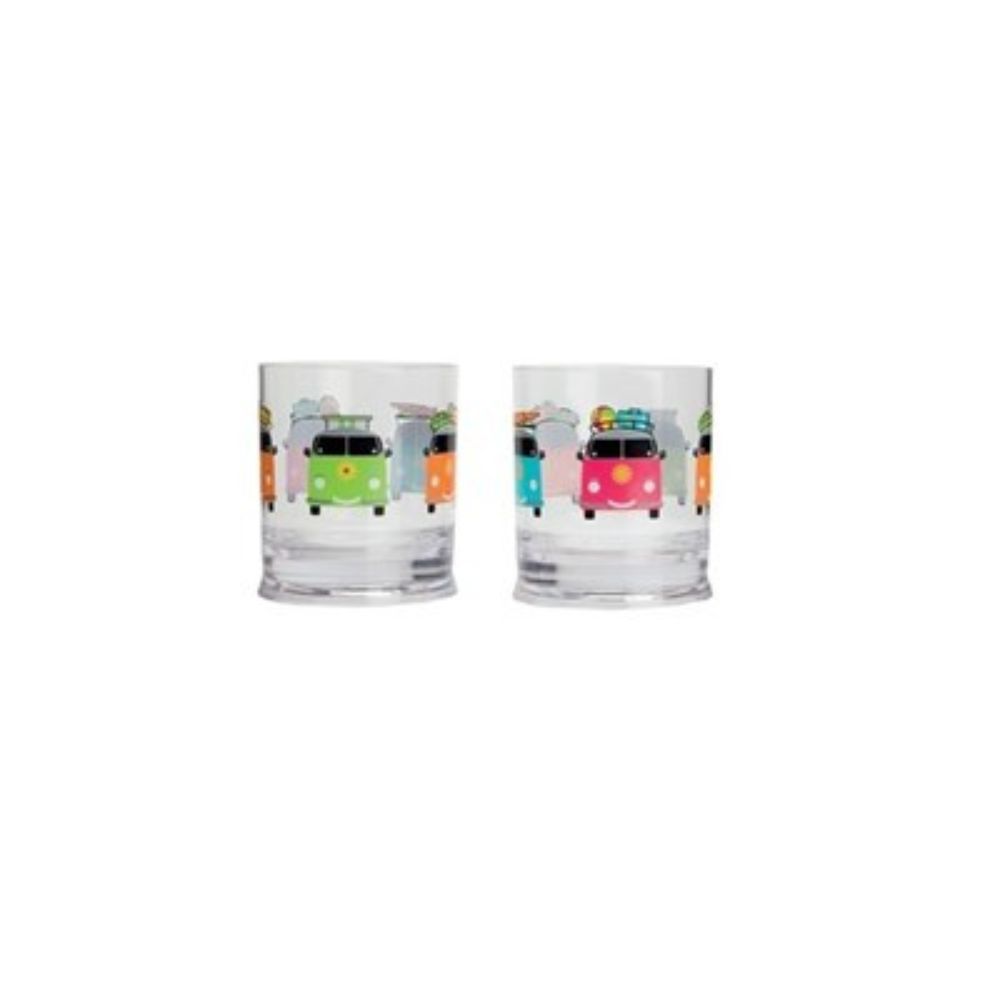 Set 2 vasos cortos Camper