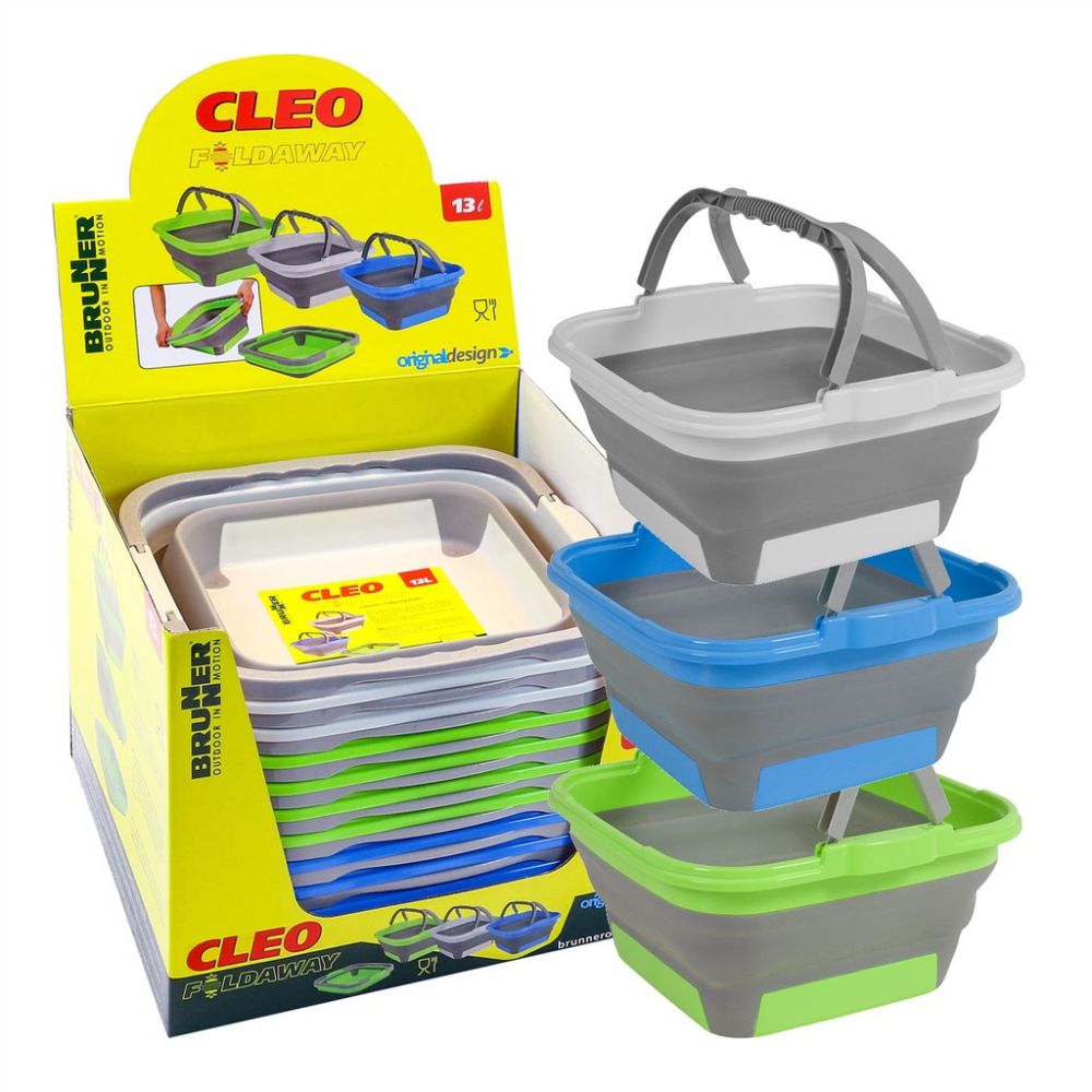 Cubo plegable con asas Cleo Fold-away Brunner