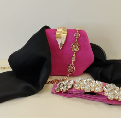 Bolso fucsia de vestir