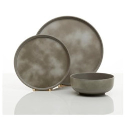 Set de vajilla Pebble Sky - 12 piezas