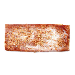 Coca de llardons amb pasta de croissant