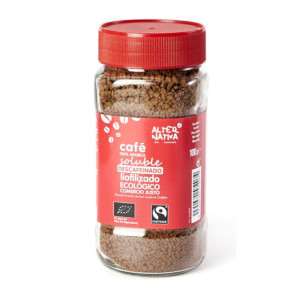 Cafè Soluble Ecològic Liofilitzat Descafeïnat