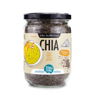 Llavors negres de chia 330 g Terrasana
