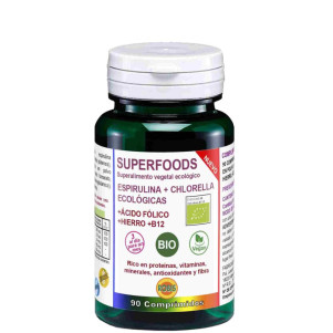 Espirulina, Chlorella BIO SUPER FOOD 513mg