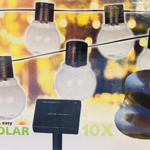 Guirnalda solar Menorca