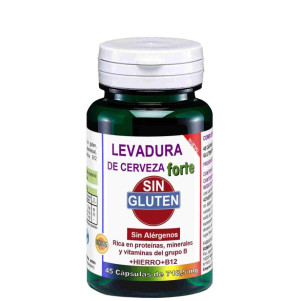 Llevat de Cervesa Forte Sense Gluten 720mg