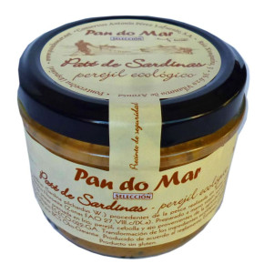 Paté de sardines 125 g Pan do mar
