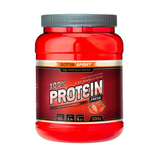 Proteina Soja, Maduixa 500 grs