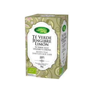 Té verd jengibre llimona ECO-BIO