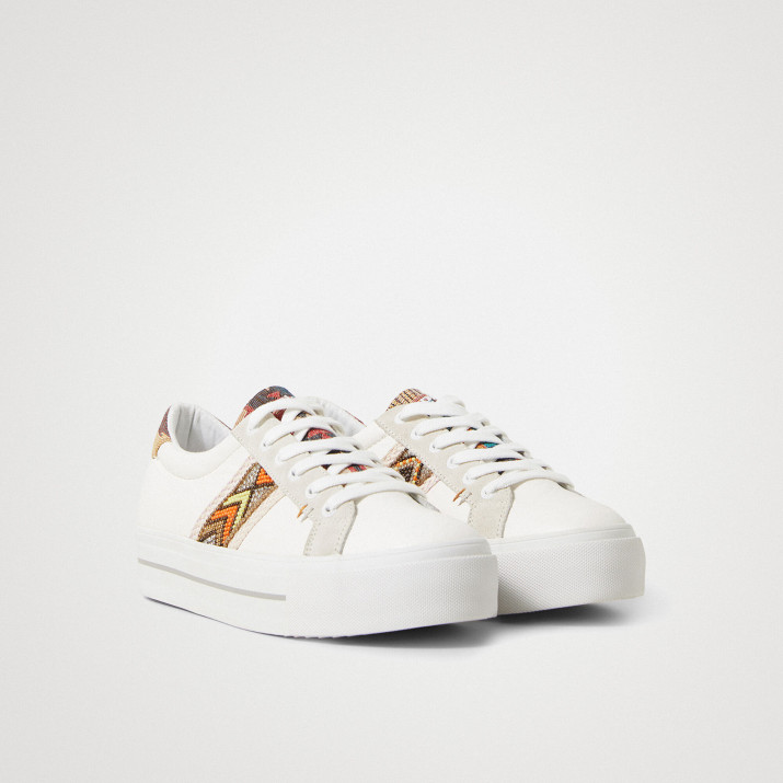 Sneaker étnica de suela gruesa 1 
