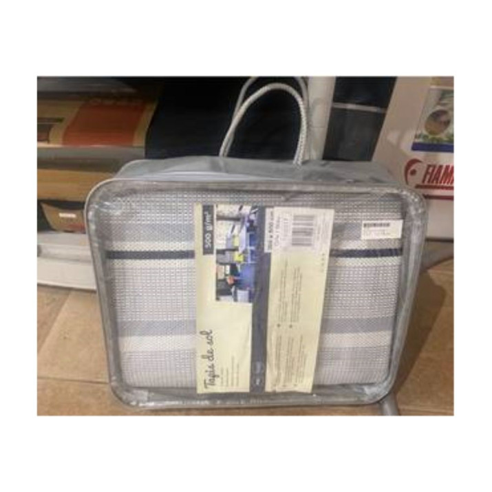 Suelo de PVC gris azul 300 x 550 cm