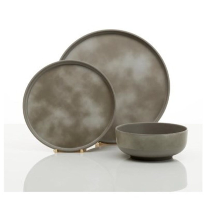Set de vajilla Pebble Sky - 12 piezas