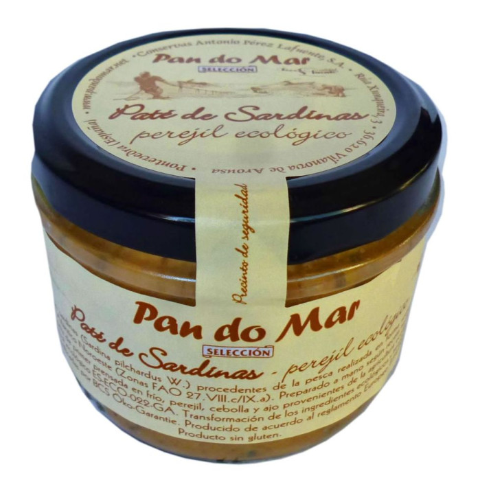 Paté de sardines 125 g Pan do mar