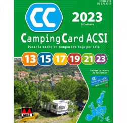 Guía tarjeta camping ACSI 2023